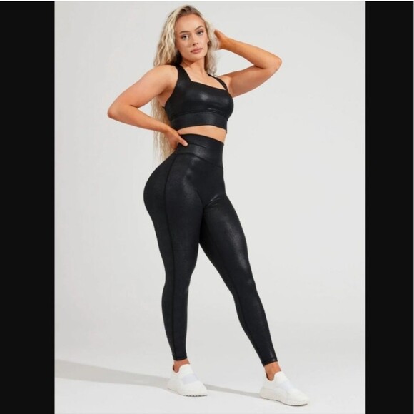 Buffbunny Collection Legacy V2 High Rise Black Cobra Leggings - Picture 2 of 9